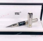 New Style Montblanc Mahatma Gandhi Silver Rollerball Pen / Imitation Mont Blanc Pens